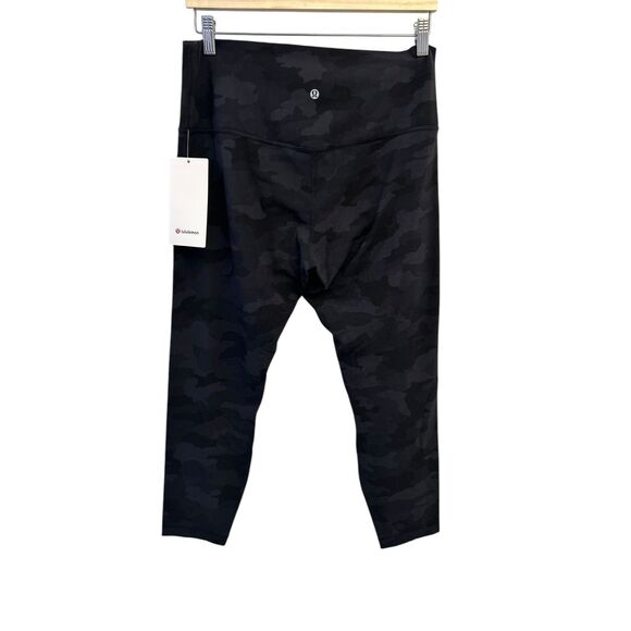 NWT Lululemon Align Pant 25" Heritage 365 Camo Deep Coal Multi Size 14 - Picture 8 of 9